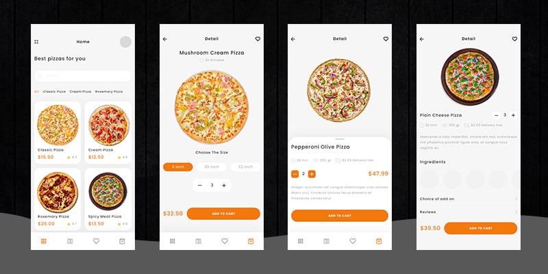 featues for a customer application