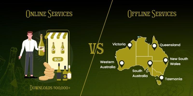 online services vs offline services at dan murphy