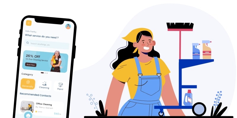 cleaning service apps growing so rapidly