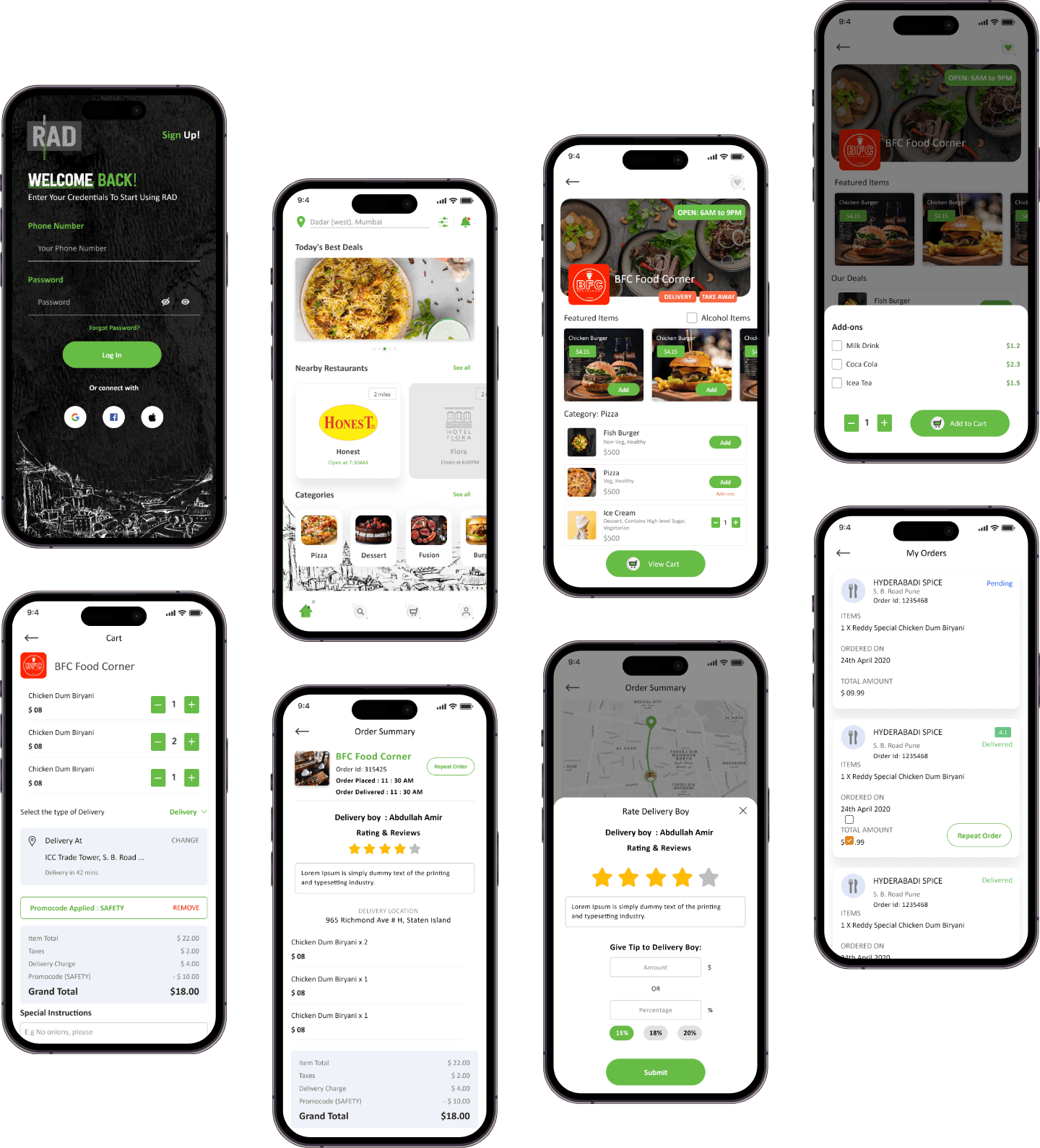 Food-Delivery-Platform-Portfolio