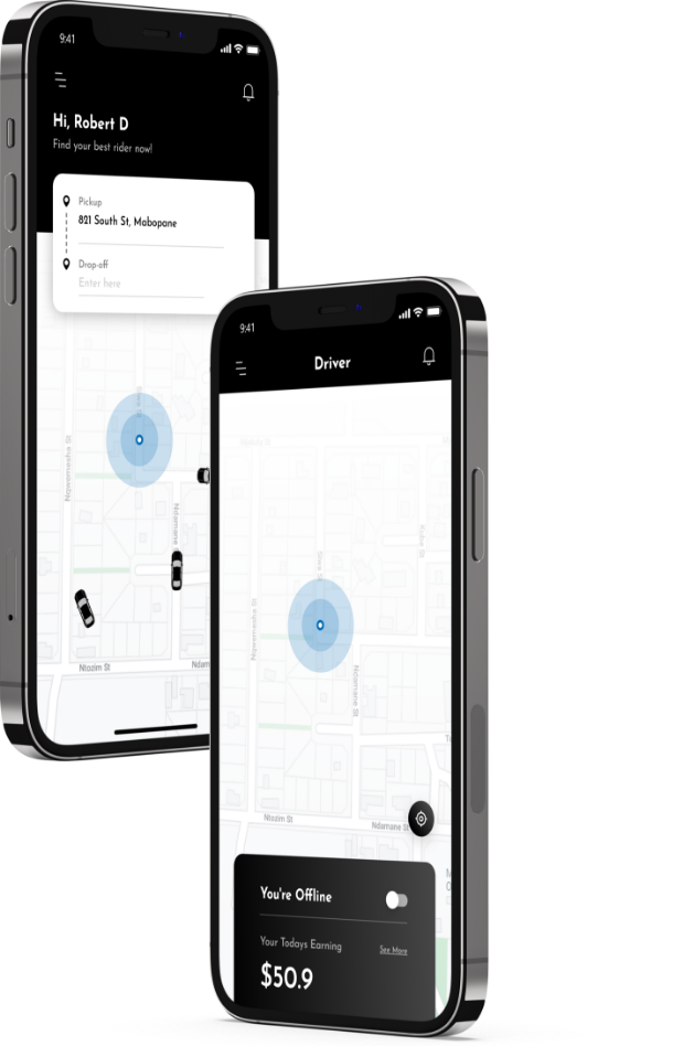 Uber Clone App UI/UX Design