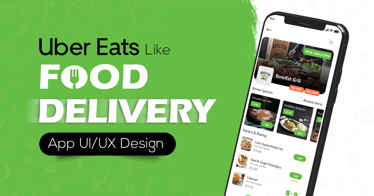 Food Delivery App UIUX Design