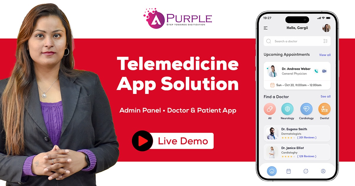 Telemedicine app live demo