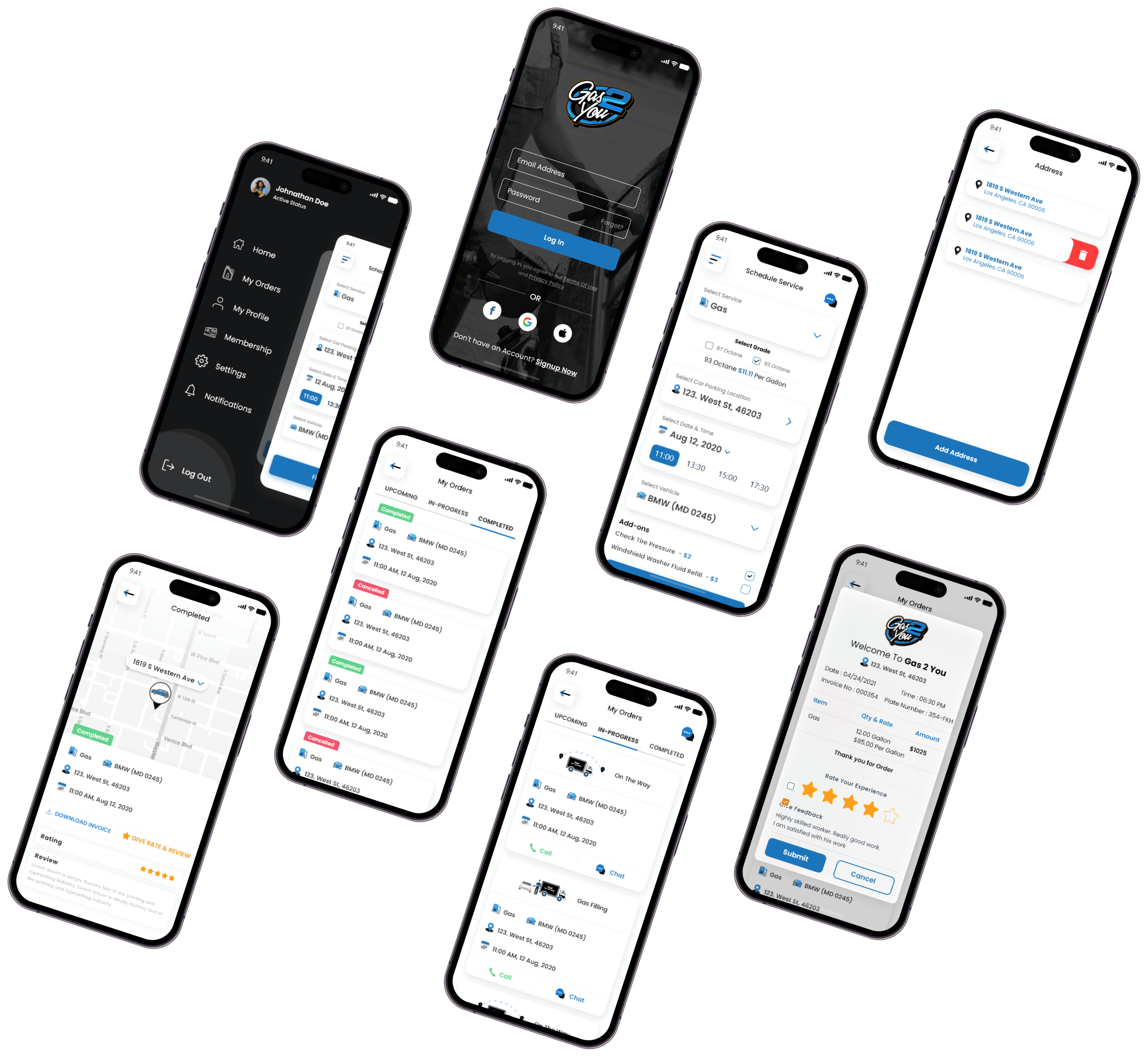 fuel delivery app development company