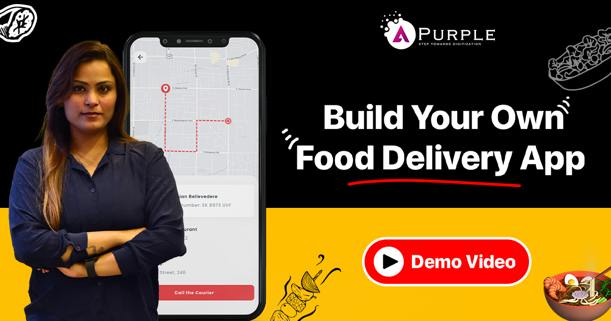 food delivery app live demo