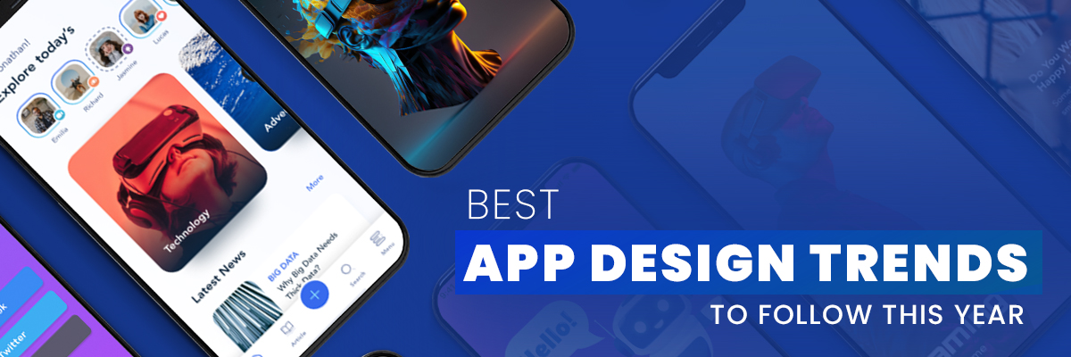 top mobile app design trends