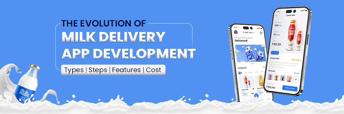 Milk delivery app development