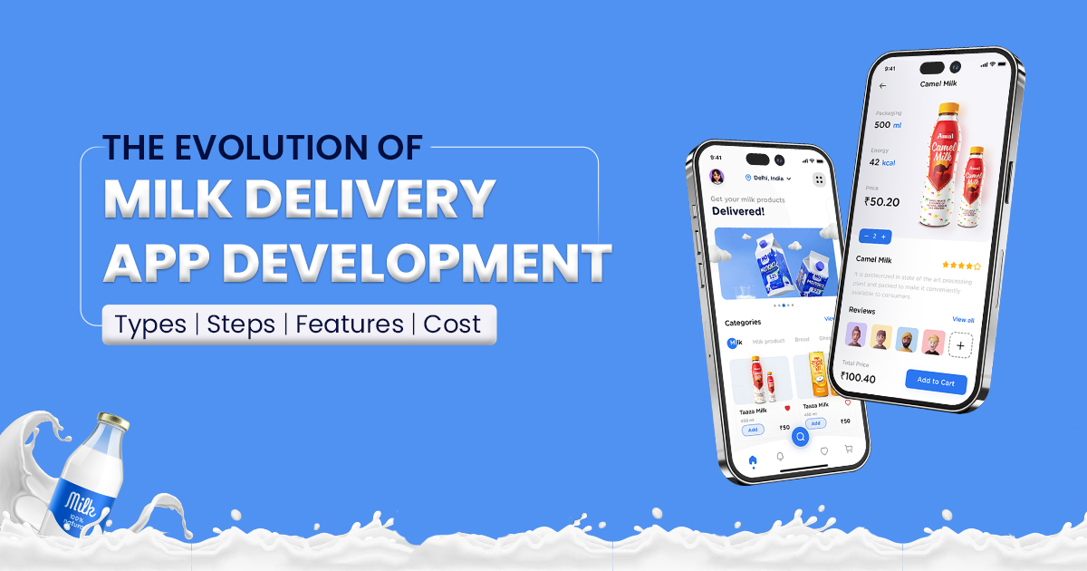 milk online delivery app development