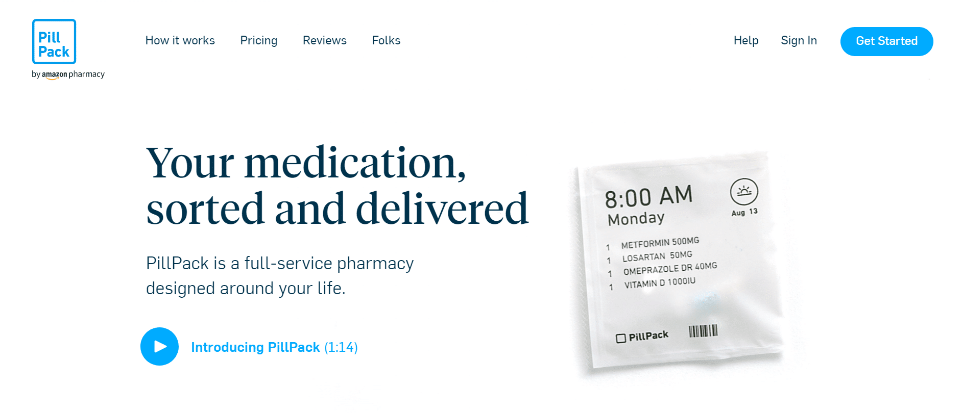 pillpack medicine delivery app