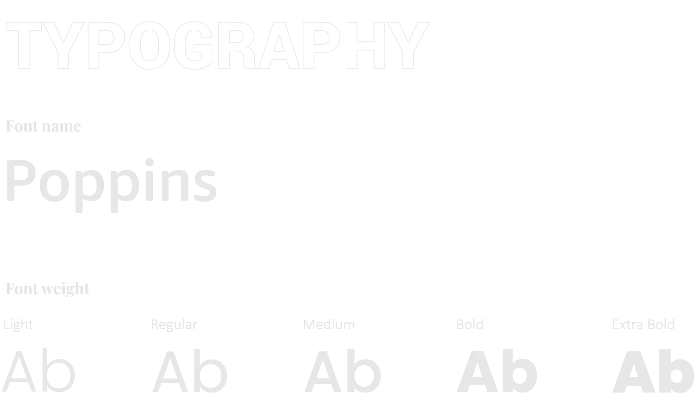 Font Family For Travel App