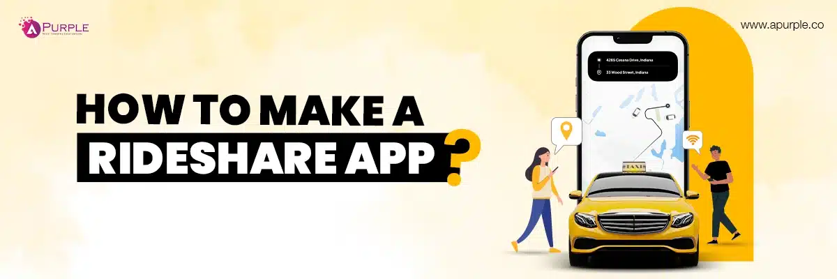 how to create rideshare app