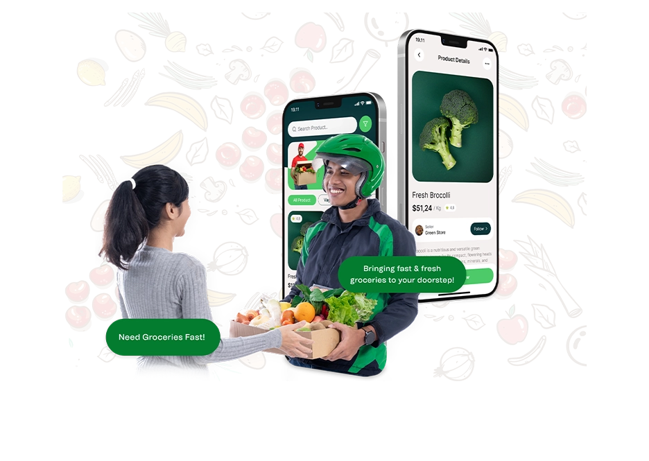 grocery delivery app development