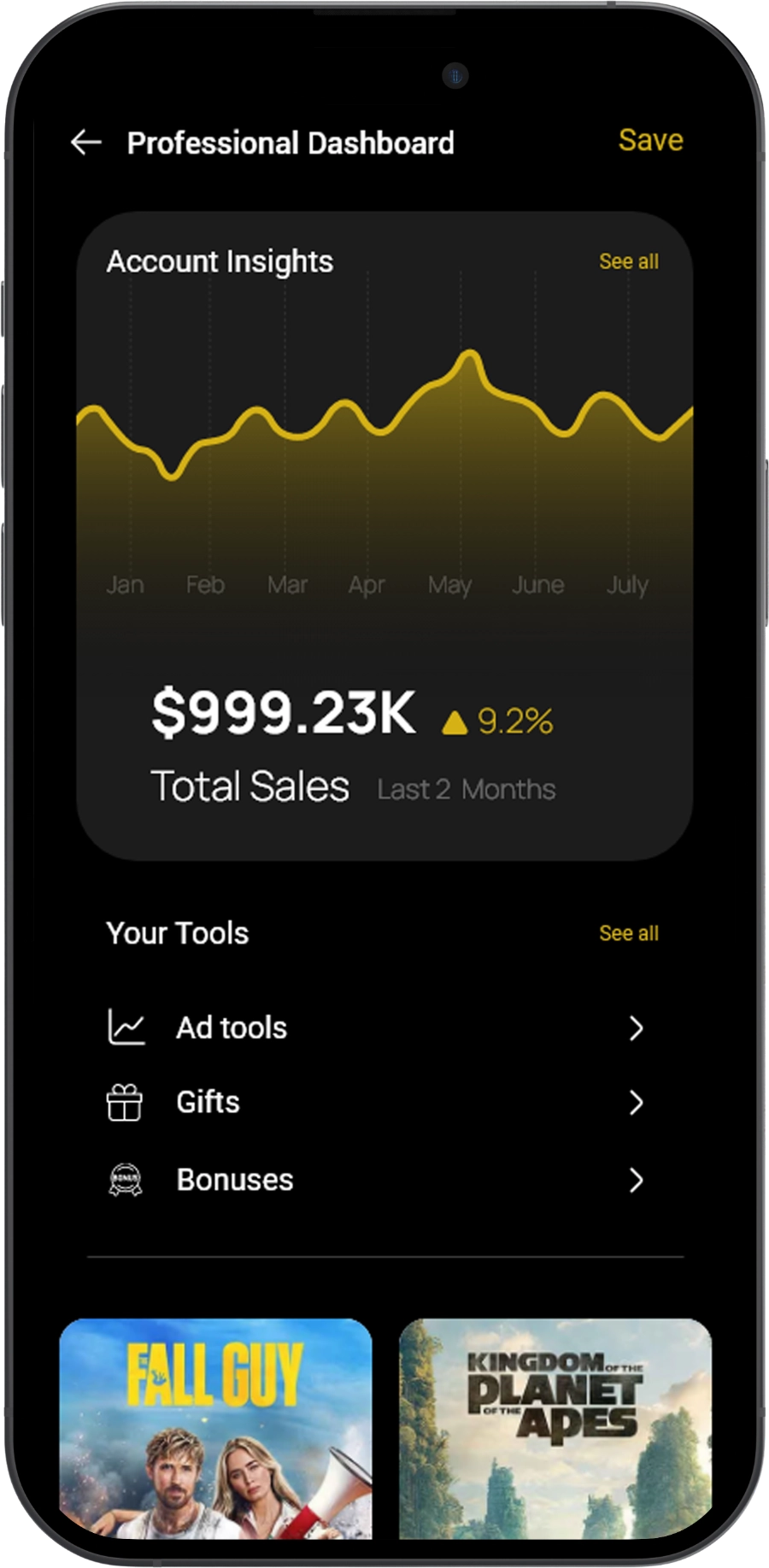 netflix clone content creator feature