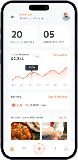 ubereats clone script restaurant owner features