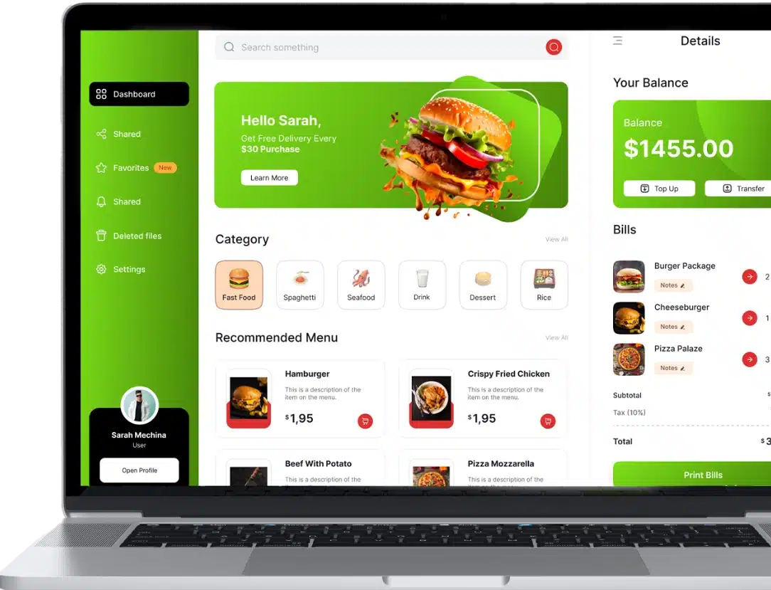 ubereats clone script admin features