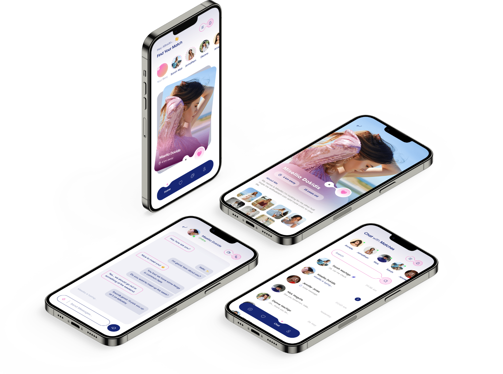 dating app design templates