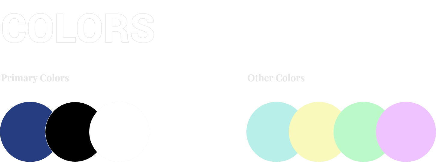 color palette for designing education app