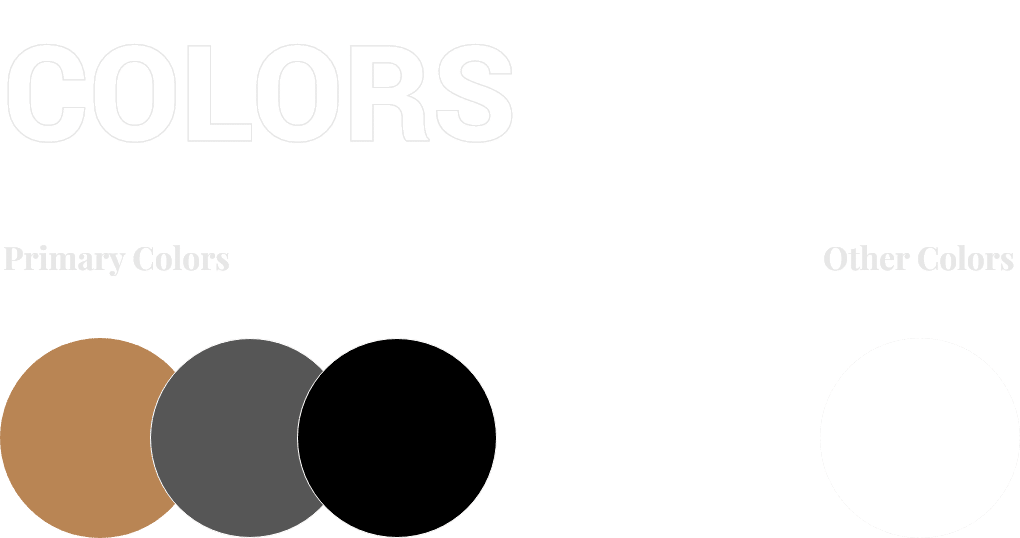 color palette for designing hotel booking app