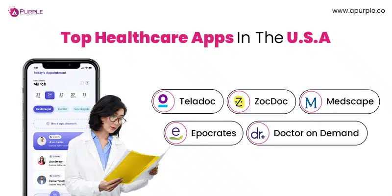 top healthcare apps in usa