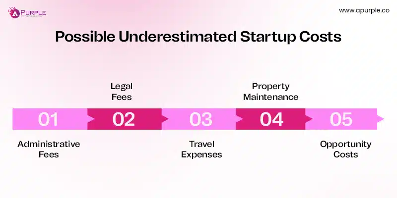 Underestimating startup costs