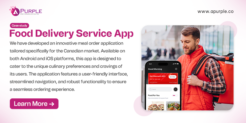 Case study for food delivery app development