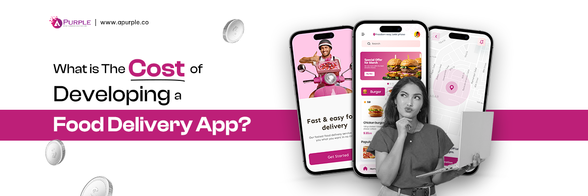 Food delivery app development cost