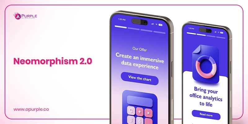 neomorphism 2 mobile app design trend