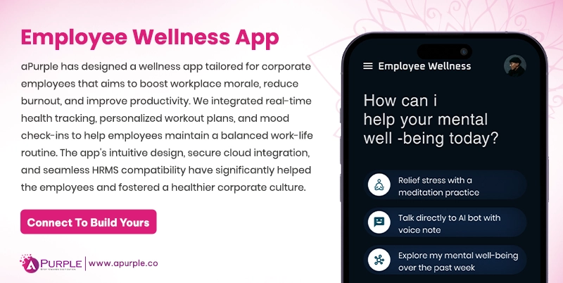 employee wellness app apurple case study
