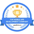 goodfirms badge apurple for top mobile app development company